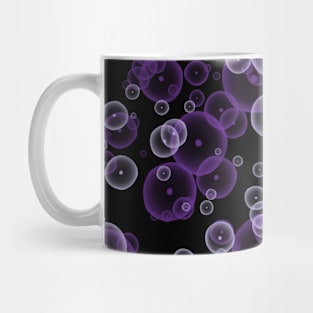 Purple bubbles Mug